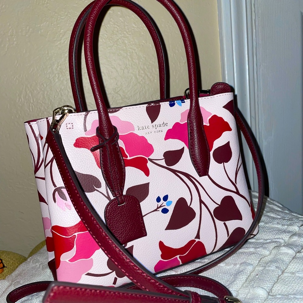 floral kate spade crossbody
